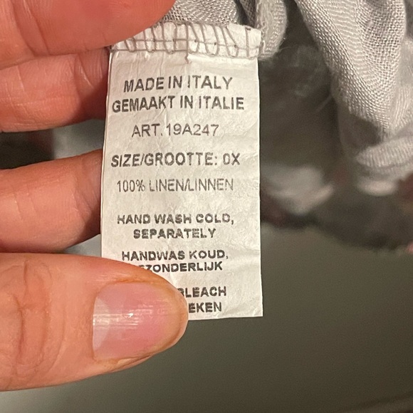 Francesca Bettini 100% LineFloral Sleeveless Maxi Dress - made in Italy - Picture 5 of 5